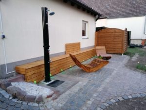 Chill-out-area - Wohlfühl-Oase aus Holz
